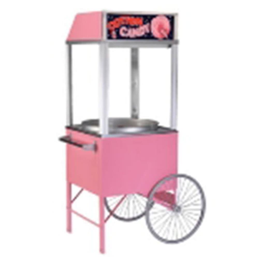 Gold Medal 3118P Food Cart for Cotton Candy w/ Graphics, 43"L x 35"W x 38"H, Pink