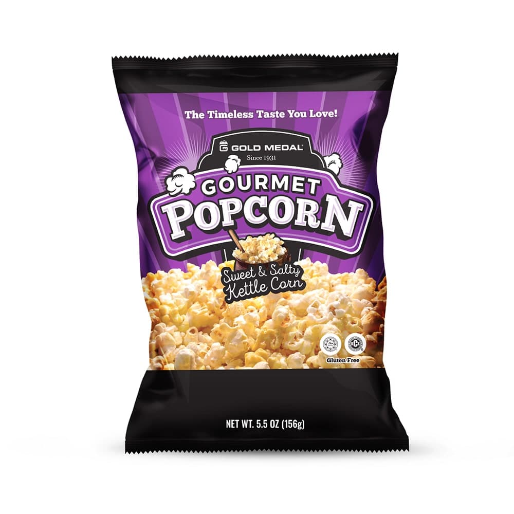 Gold Medal 3743 (15) 5.5 oz Bagged Kettle Corn