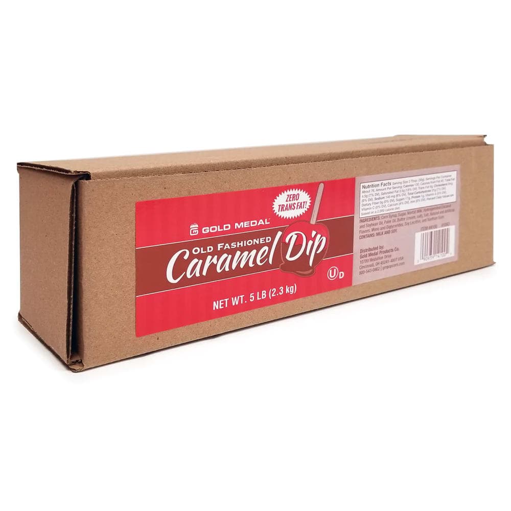 Gold Medal 4100 5 lb 0g Trans Fat Old Fashioned Caramel Apple Dip