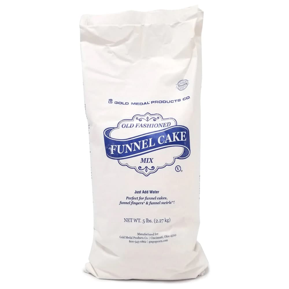 Gold Medal 5115 5 lb Old Fashioned Funnel Cake Mix, 6 Bags/Case