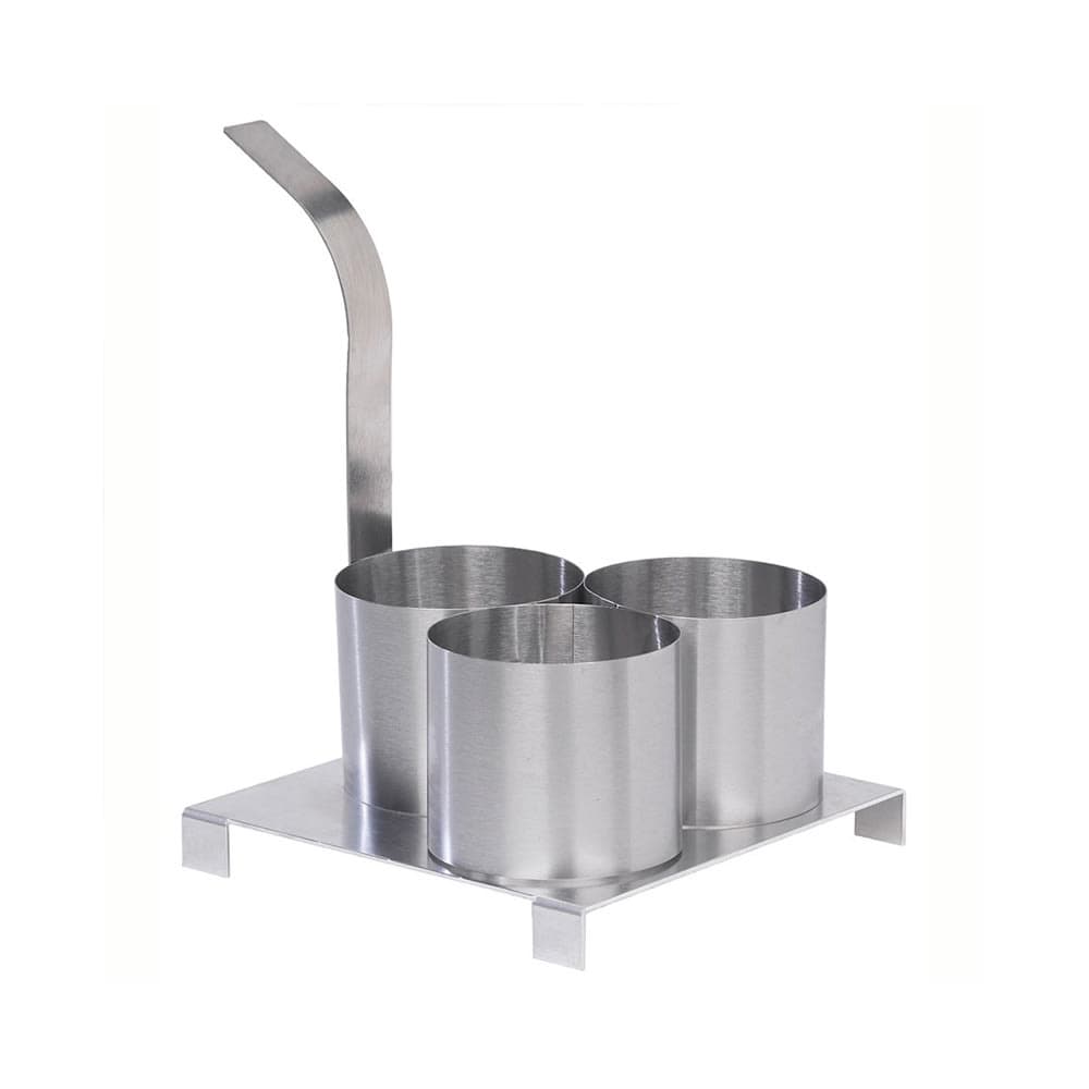 Gold Medal 5142 Triple Mini Funnel Cake Mold Ring, Lift Off Style