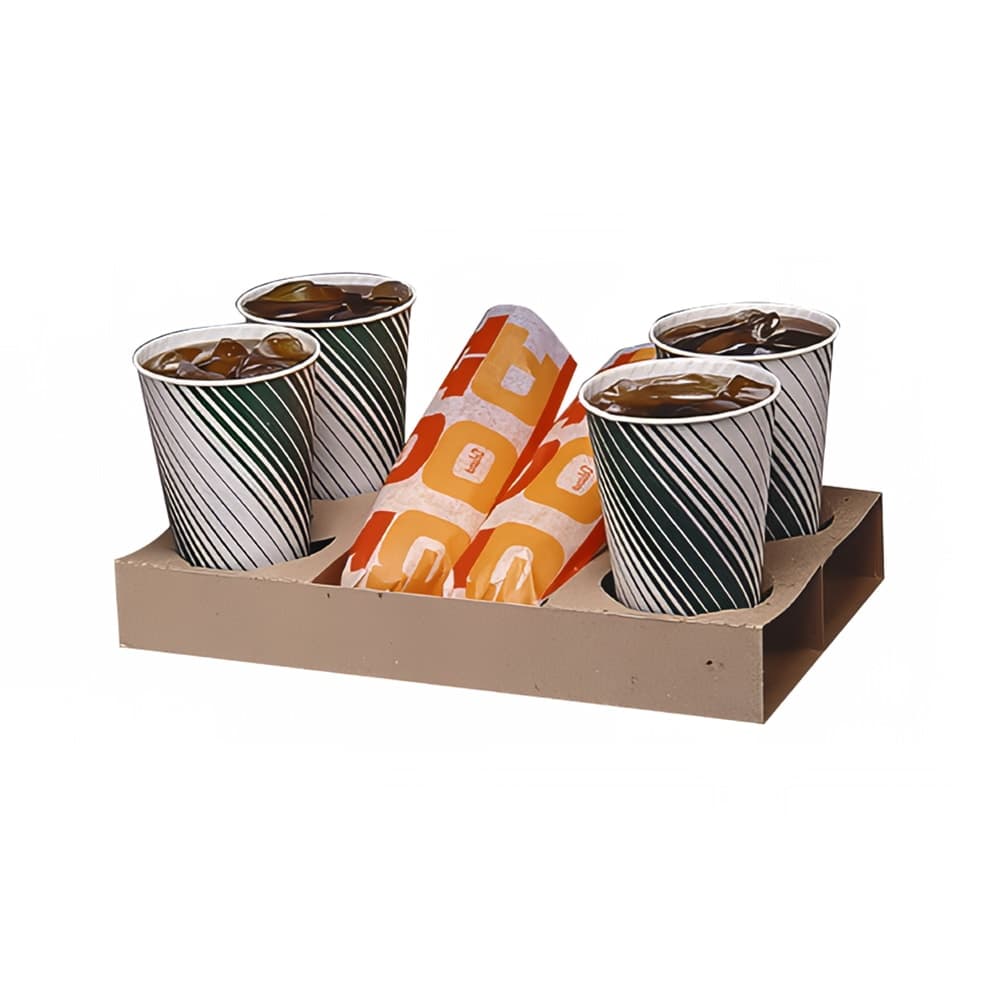 Gold Medal 5200 Disposable Snack Bat Carry-Out Trays, Drive-In Style, 250/Case