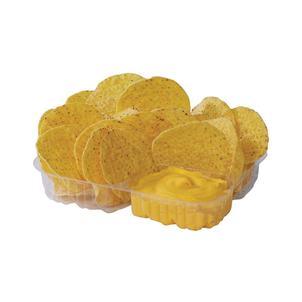 Gold Medal 5240 Disposable Econo Nacho Tray w/ 2 Compartments, 2,000/Case