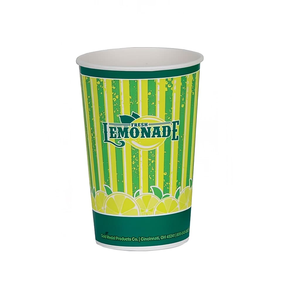 Gold Medal 5304 16 oz Lemonade Special Print Disposable Cups, 1,000/Case