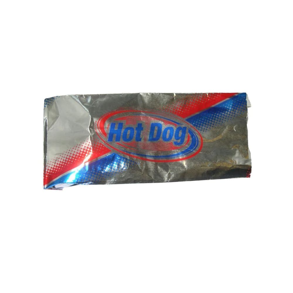 Gold Medal 5455 Disposable Paper Foil Hot Dog Bags, 1,000/Case