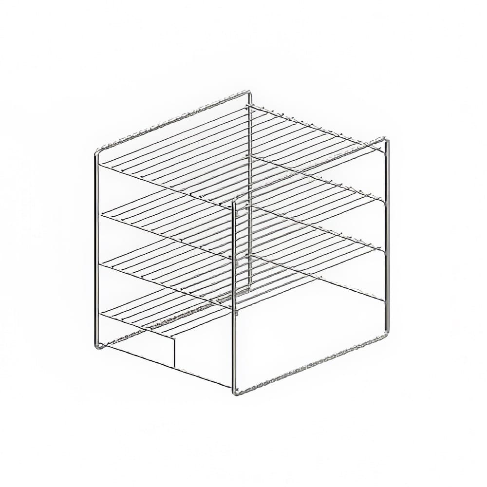 Gold Medal 5553-006 Large Flat Rack for 5550 00 & 5550 01 Merchandisers