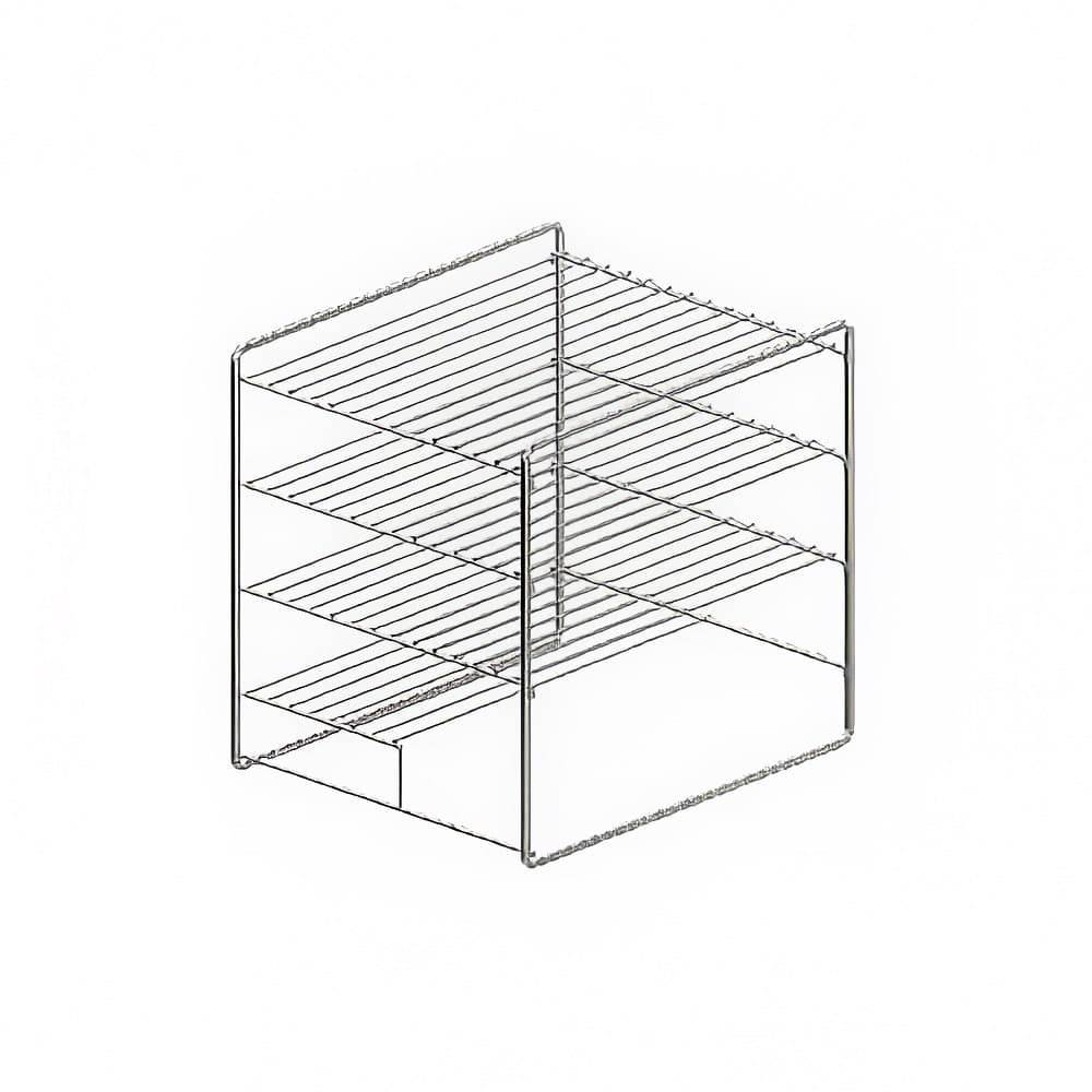 Gold Medal 5553-007 Small Flat Rack for 5550 00 & 5550 01 Merchandisers