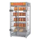Gold Medal 5588-00-100 12" Countertop Grande Nacho Portion Pak Display w/ 5 Shelves & 2 Lift Out Doors, 120v thumbnail 2