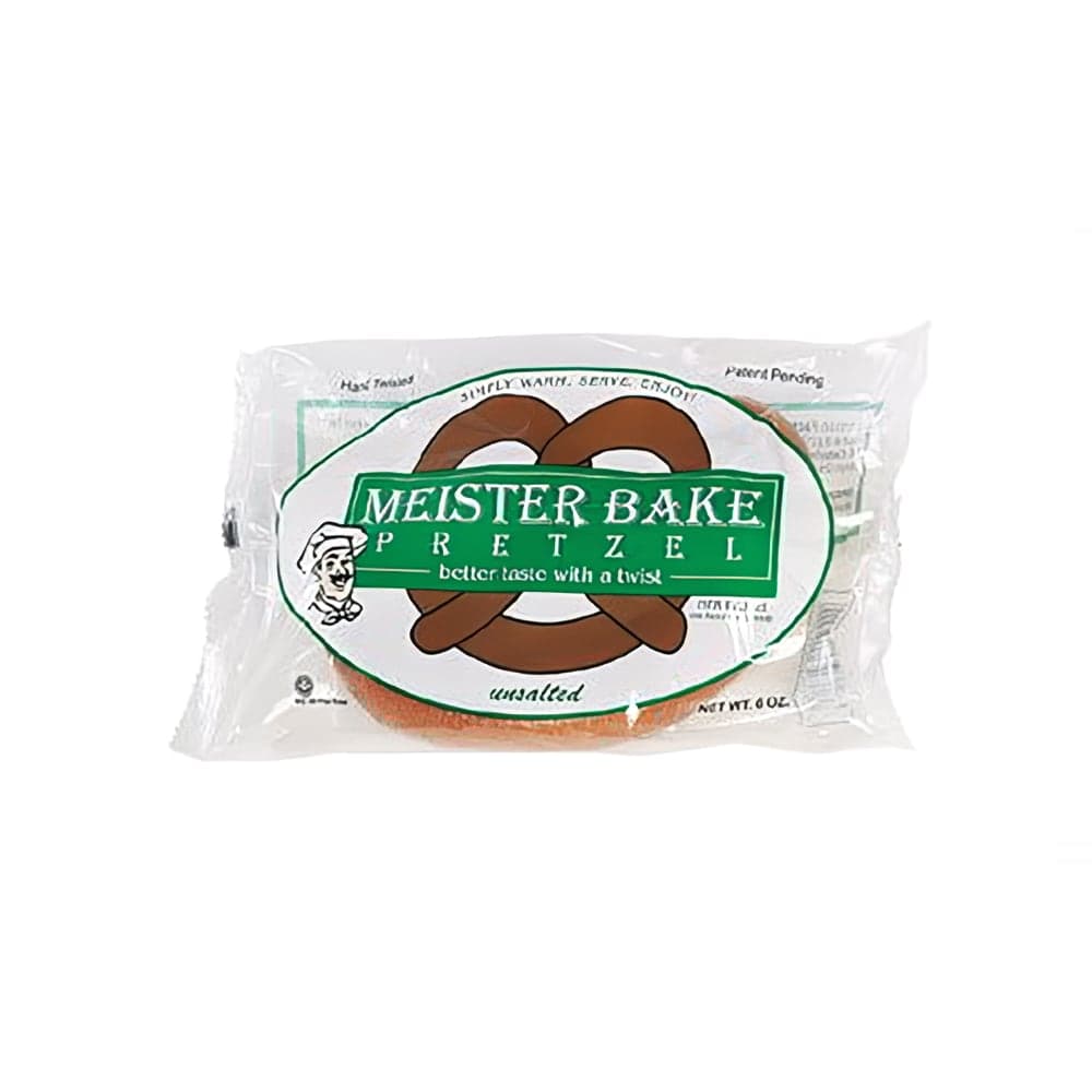 Gold Medal 5629 12 oz Unsalted Meister Bake Soft Pretzels, 48/Case