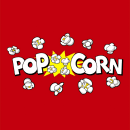 Gold Medal 6667 Adult Face Mask w/ Elastic Ear Loops - Poly/Cotton, Red Popcorn Design thumbnail 3