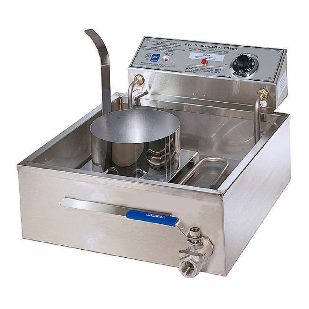 Gold Medal 8049D 17 1/2" Electric Funnel Cake Fryer w/ (3) Cake Capacity, 208 240v/1ph