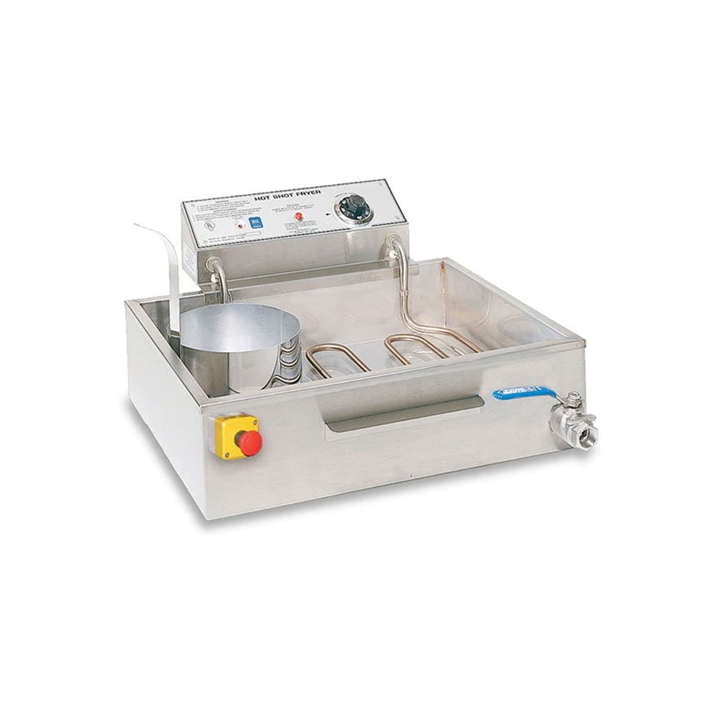 Gold Medal 8066 17 1/4" Electric Funnel Cake Fryer w/ (3) Cake Capacity, 230v/1ph