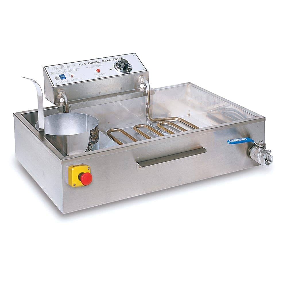 Gold Medal 8075 27 1/2" Electric Funnel Cake Fryer w/ (5) Cake Capacity, 230v/1ph