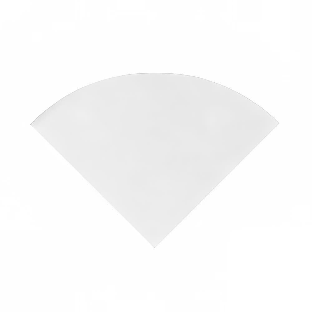 AmerCareRoyal 10" Cone Fryer Filter Paper, Flat Sheet (EFC10)