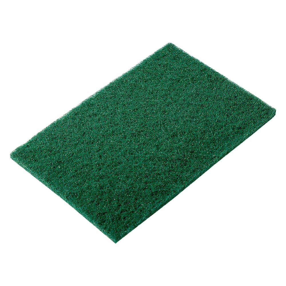 AmerCareRoyal Medium Duty Scour Pad - 9" x 6", Green (S960/20)