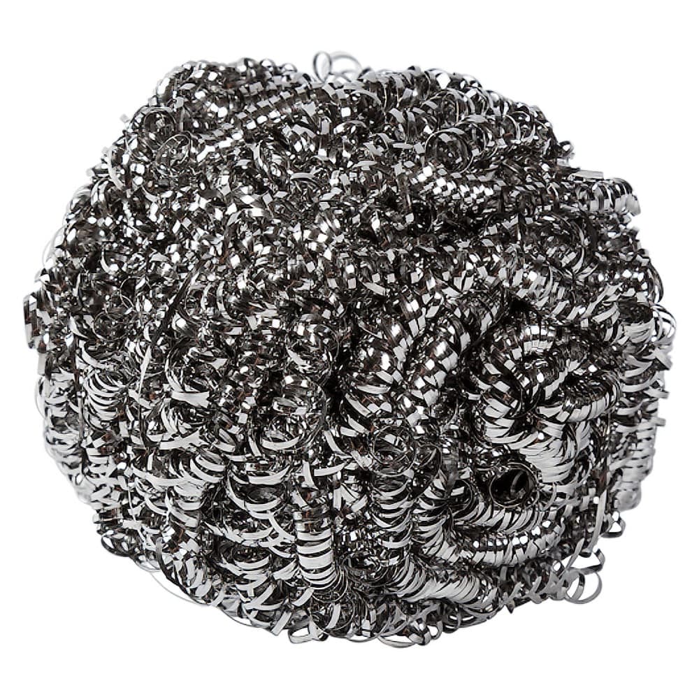 AmerCareRoyal Scouring Sponge, Stainless Steel (S775/6)