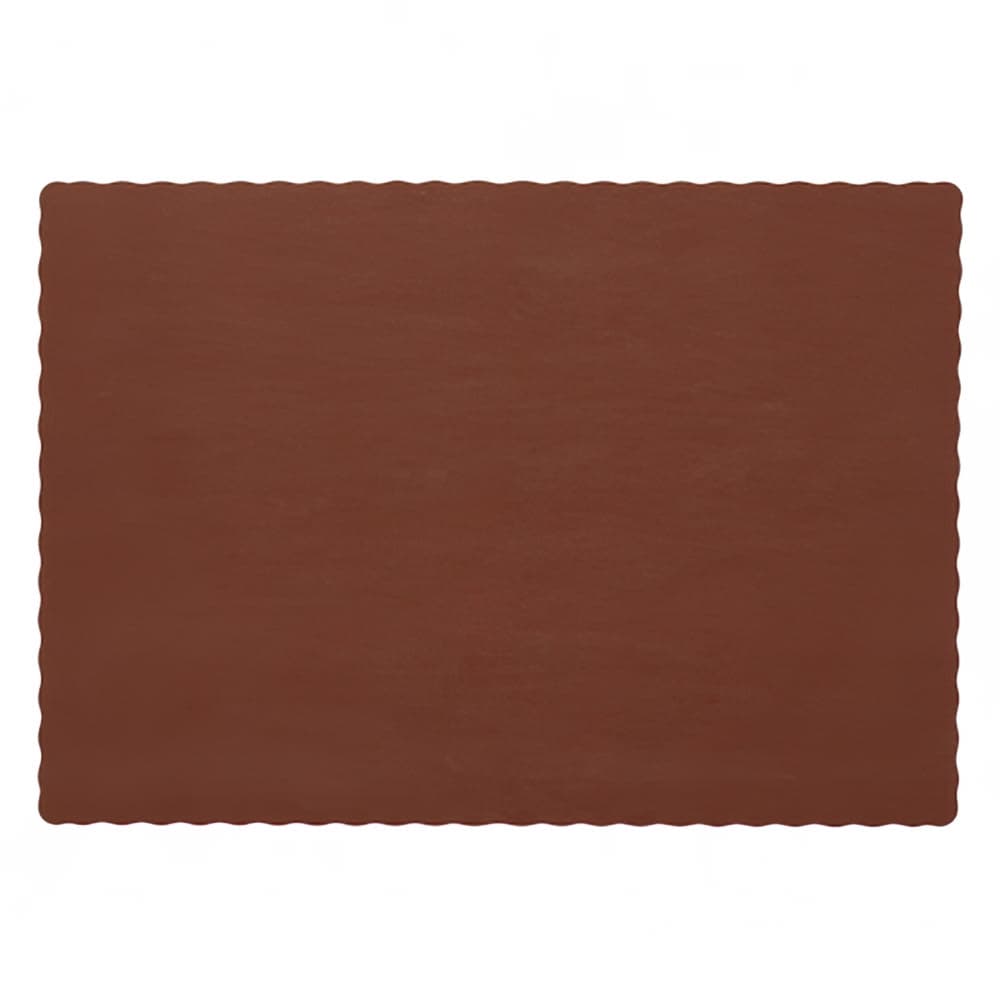 AmerCareRoyal Placemat - 13 1/2" x 9 1/2", Paper, Burgundy (SPM914N)