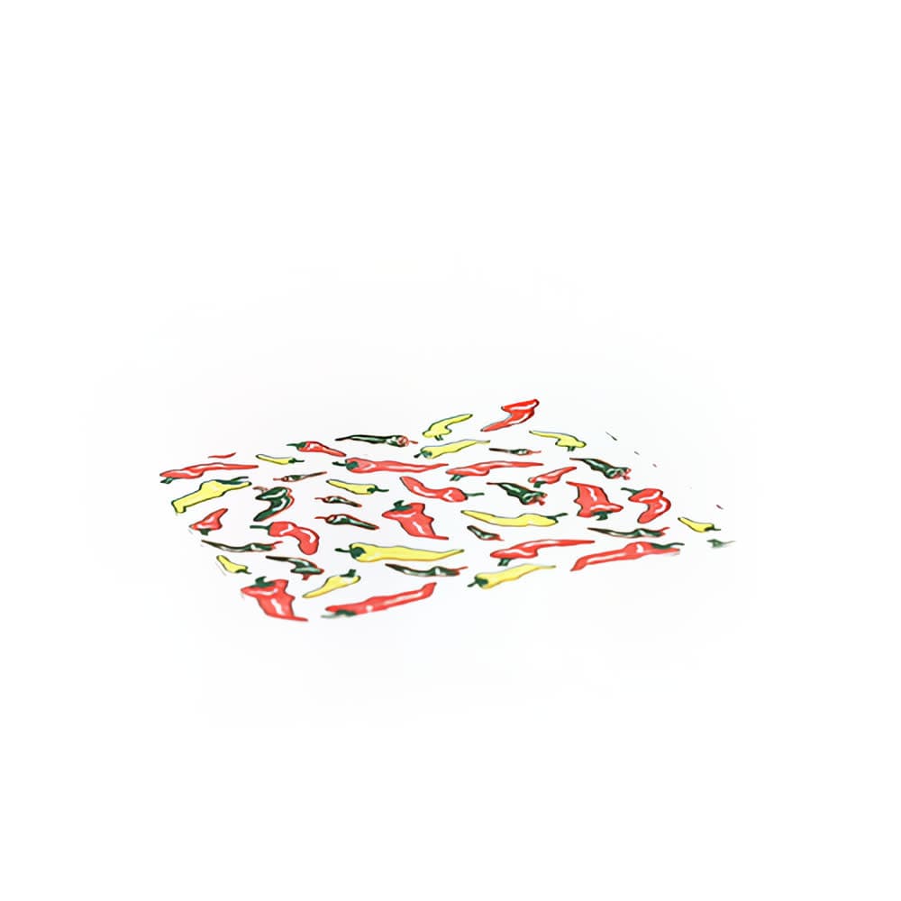 Handy Wacks Mexican Pepper Deli Paper - 12" x 12", Dry Wax, Multi-Colored (FDP12MP)