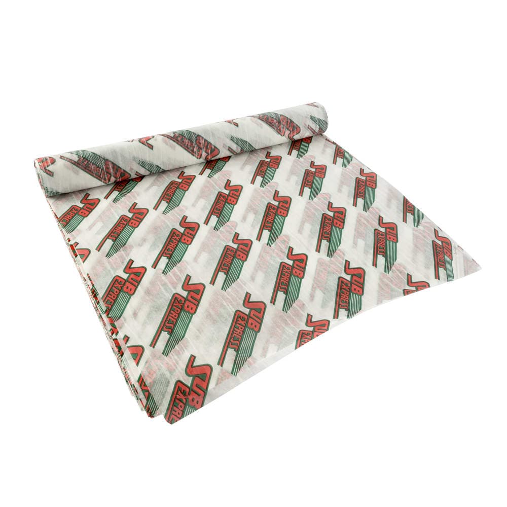 Handy Wacks Sub Express Deli Paper - 18" x 20", Dry Wax (FDP18SE)