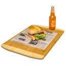 Handy Wacks Newsprint Deli Paper - 12" x 12", Dry Wax, White (FDP12NE) thumbnail 2