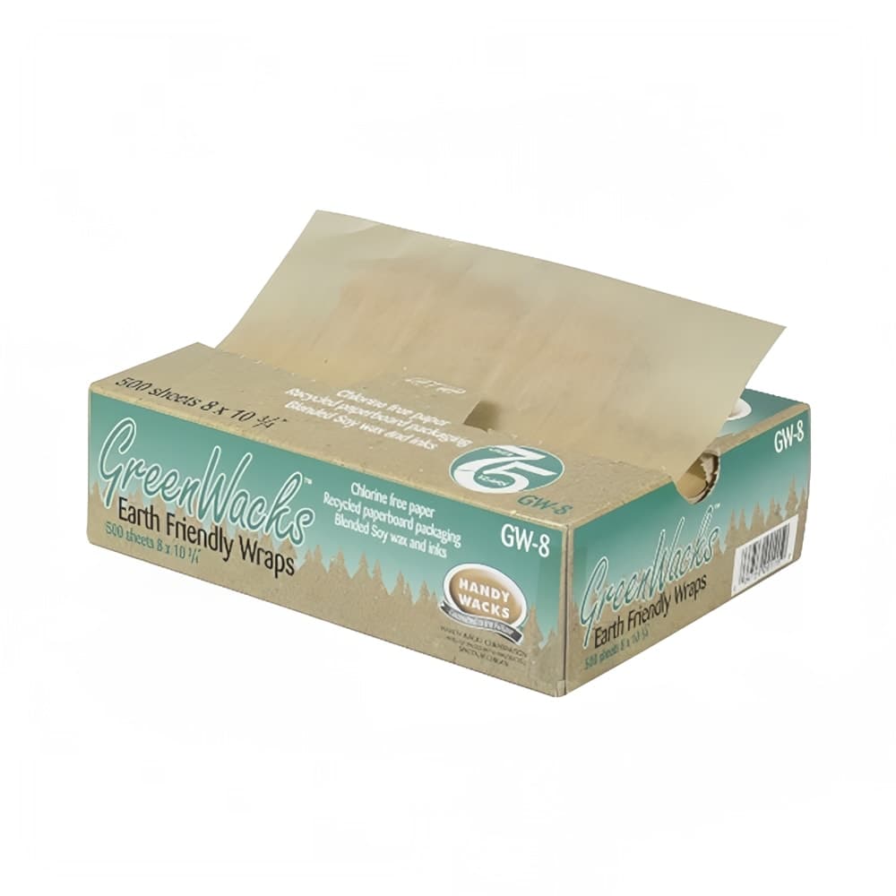 Handy Wacks Deli Paper - 8" x 10 3/4", Brown (GW-8)