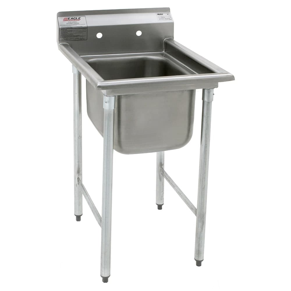 Eagle Group 414-16-1 23 1/4" 1 Compartment Sink w/ 16"L x 20"W Bowl, 13 1/2" Deep