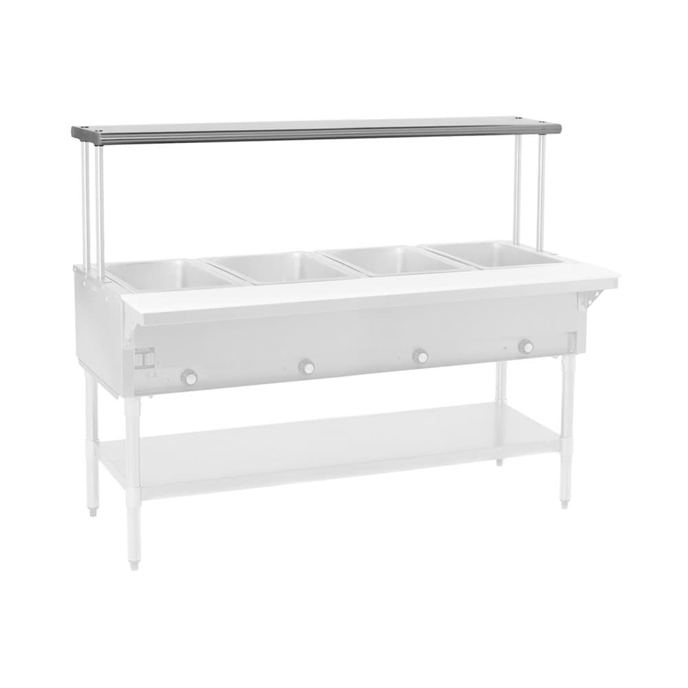 Eagle Group 421504 Table Mount Overshelf for 4-Well Unit, 15" x 63 1/2"