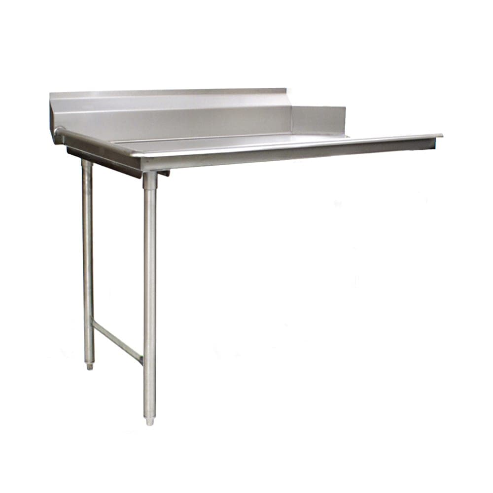 Eagle Group CDTL-48-16/3 48" Straight Dish Table - Right to Left