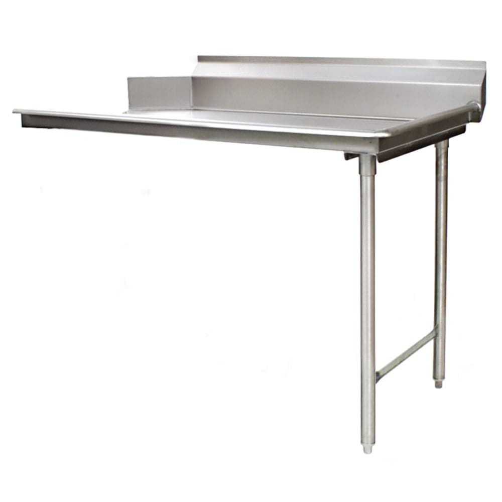 Eagle Group CDTR-48-16/4 48" Straight Dish Table - Left to Right