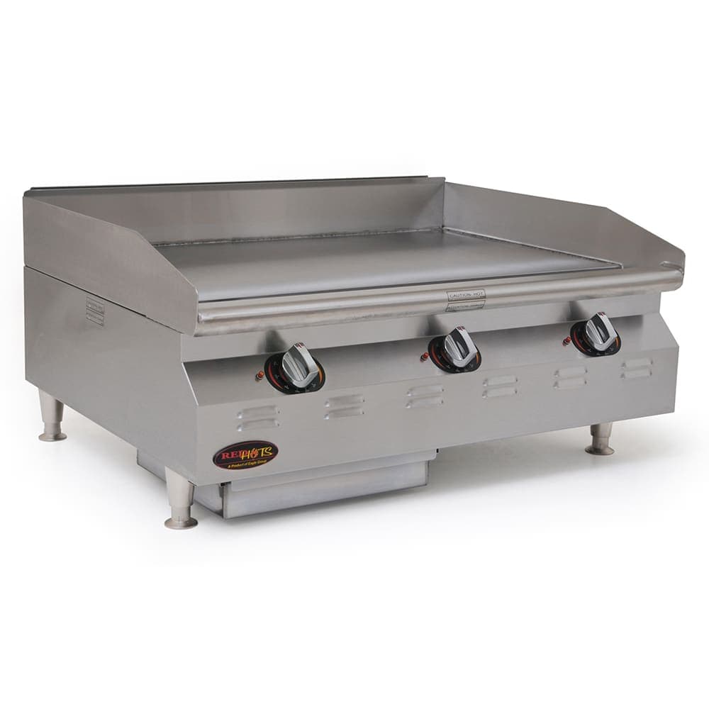 Eagle Group CLEGD-36-240 36" Electric Griddle w/ Thermostatic Controls - 3/4" Steel Plate, 240v/1ph