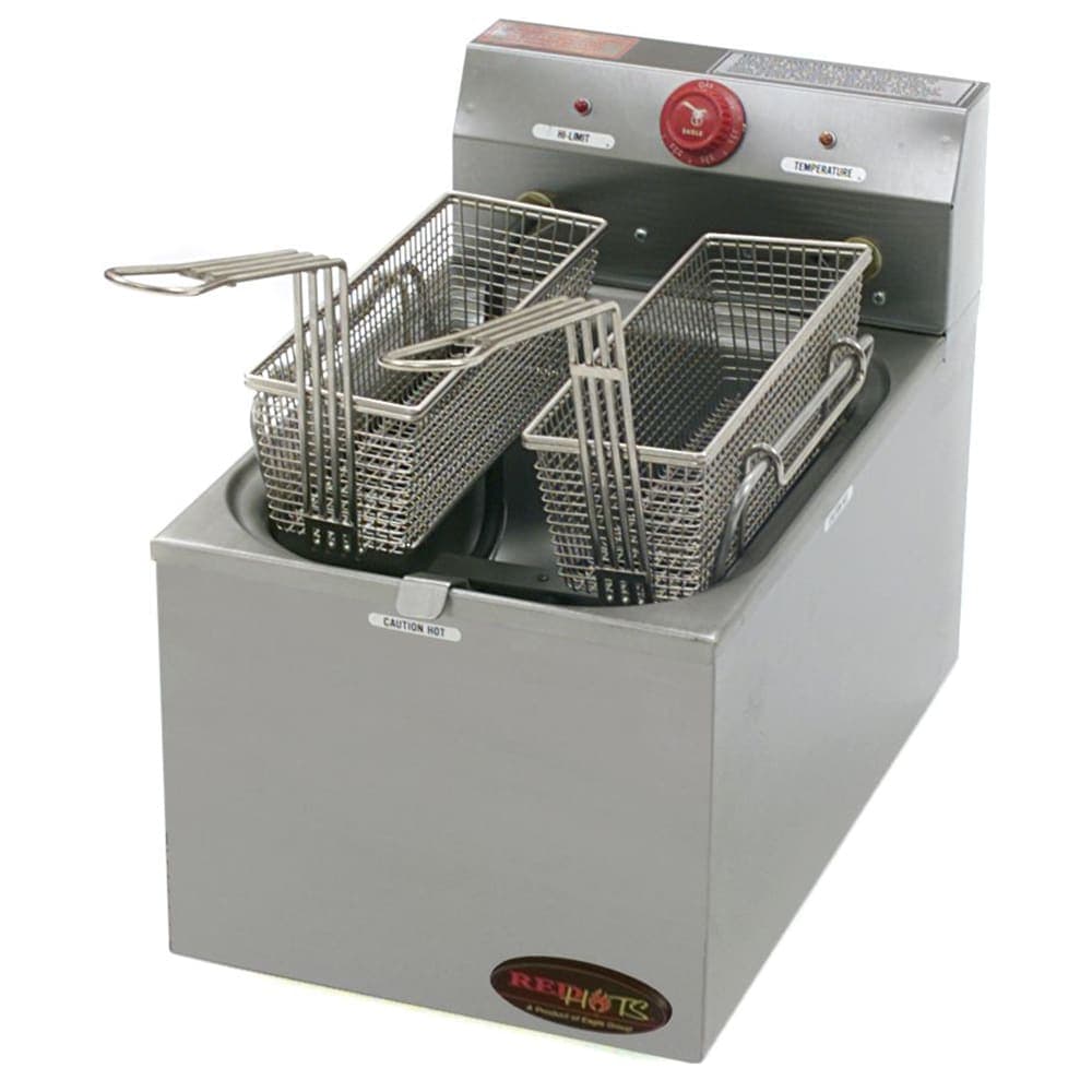 Eagle Group EF10-240-X Countertop Electric Fryer - (1) 15-lb Vat, 208-204v/1ph