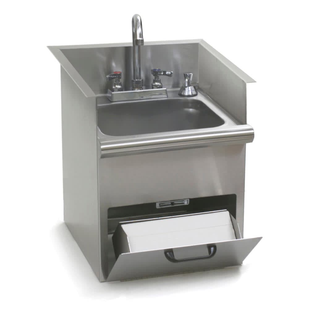 Eagle Group HWB-E (1) Compartment Drop-in Sink - 9 1/4" x 11 1/2", Drain Included