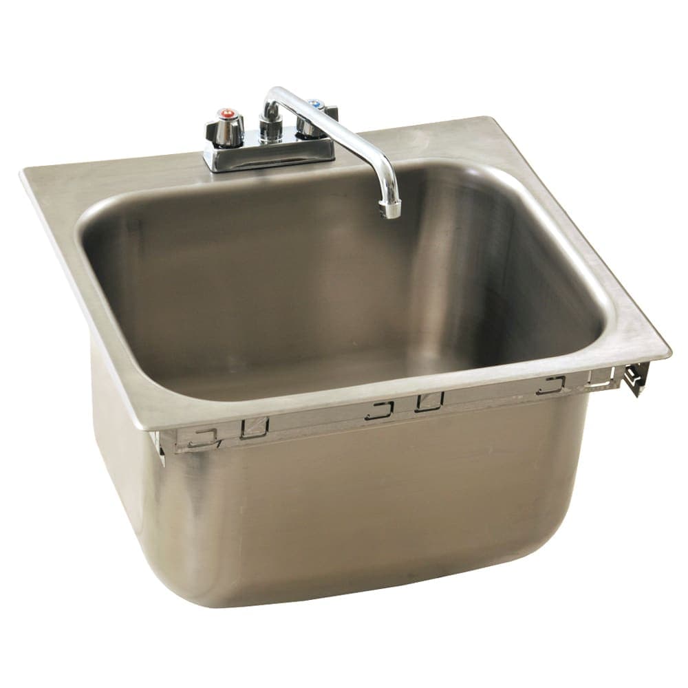 Eagle Group SR16-19-13.5-1 (1) Compartment Drop-in Sink - 16" x 20", Drain Included