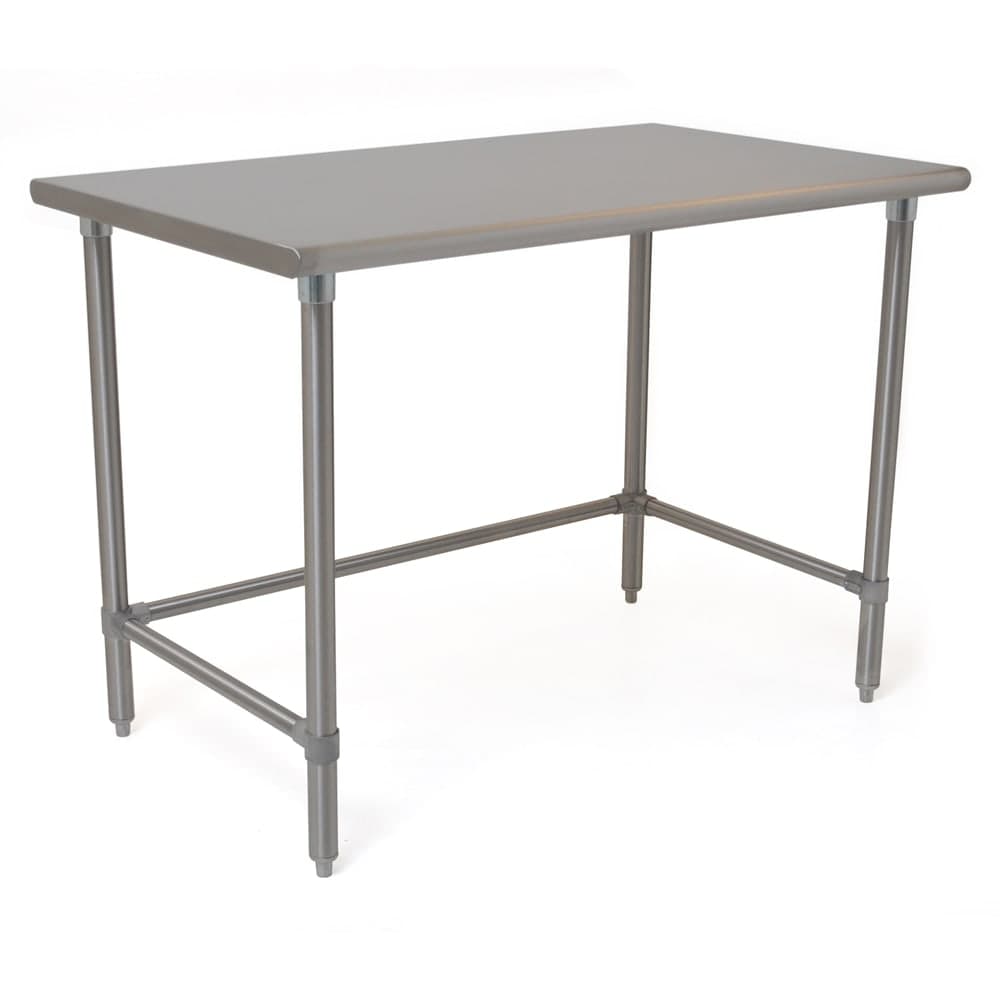 Eagle Group T3048STEB 48" 16 ga Work Table w/ 300 Series Stainless Flat Top