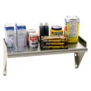 Eagle Group WS1024TL-X 10x24" 16/430 Stainless Wall Mount Tab Lock Shelf thumbnail 2