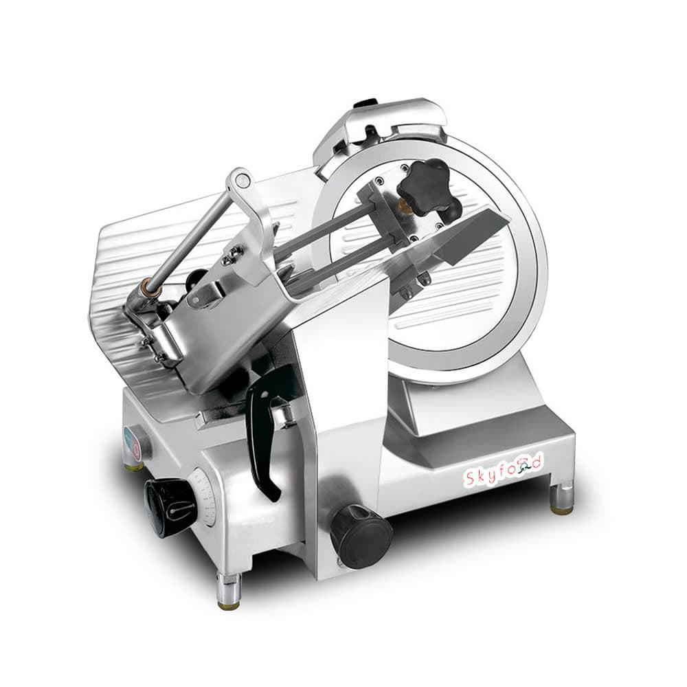 Skyfood 312EC1 Manual Meat & Cheese w/ 12" Blade, Belt Driven, Aluminum, 1/2 hp
