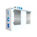 Polar Temp 1000ADP 94" Outdoor Ice Merchandiser w/ (98) 20 lb Bag Capacity - Solid Doors, White, 115v thumbnail 2