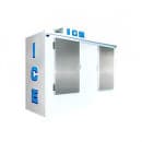Polar Temp 1000CWP 94" Outdoor Ice Merchandiser w/ (121) 20 lb Bag Capacity - Solid Doors, White, 115v thumbnail 2