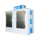 Polar Temp 650ADXP 70 1/4" Outdoor Ice Merchandiser w/ (75) 20 lb Bag Capacity - Solid Door, White, 115v thumbnail 3