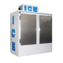 Polar Temp 670CWP 62" Outdoor Ice Merchandiser w/ (78) 20 lb Bag Capacity - Solid Doors, White, 115v thumbnail 2