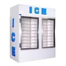 Polar Temp 750ADGP 70 1/4" Indoor Ice Merchandiser w/ (89) 20 lb Bag Capacity - Glass Doors, 115v thumbnail 3