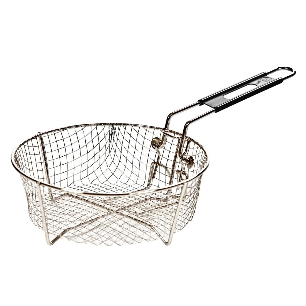 Lodge Fryer Basket w/ Coated Handle, 9" x 6" (8FB2)