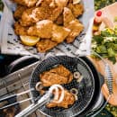 Lodge Fryer Basket w/ Coated Handle, 9" x 6" (8FB2) thumbnail 2