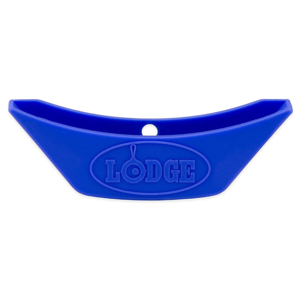 Lodge Silicone Assist Handle Holder w/ Heat Protection to 450°F, Blue (ASAHH31)