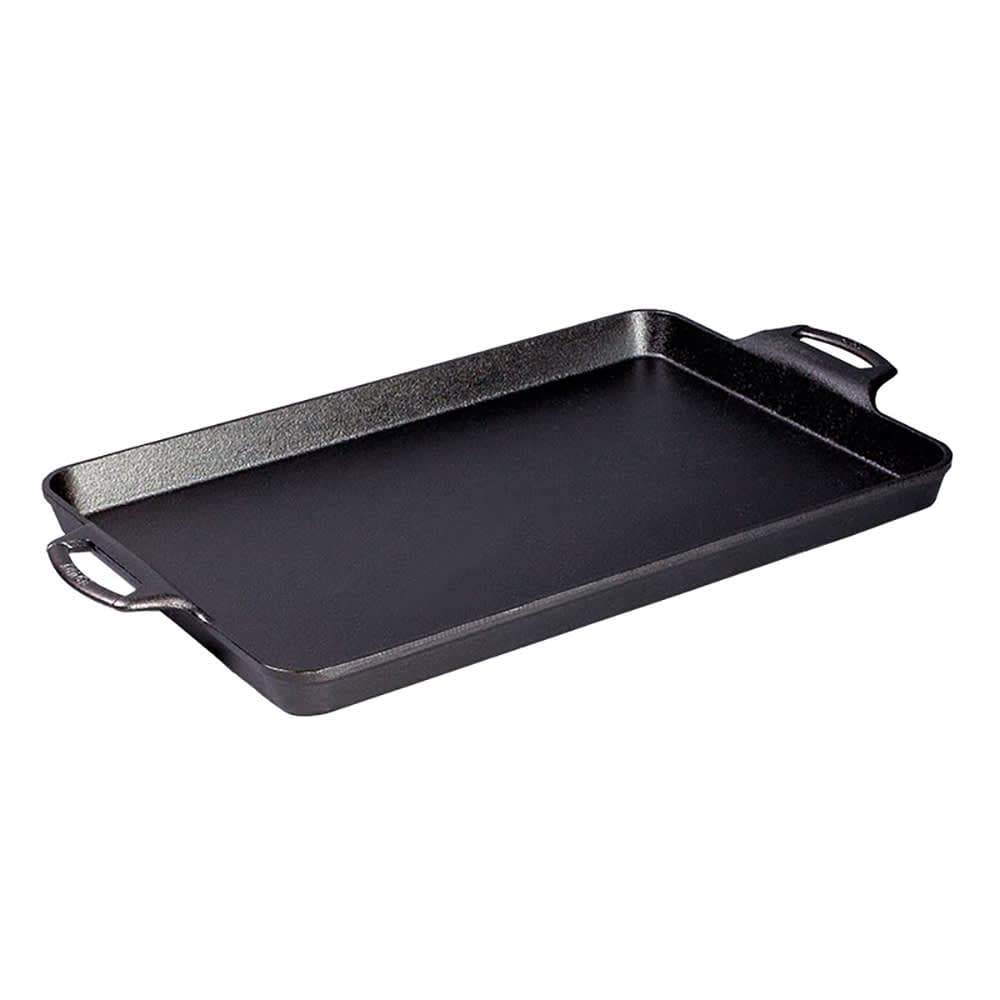 Lodge Rectangular Cast Iron Baking Pan w/ Handles - 15 1/2" x 10 1/2" (BW15BP)