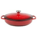 Lodge 3 3/5 qt Cast Iron Casserole w/ Cover, Enamel, Island Spice (EC3CC43) thumbnail 2