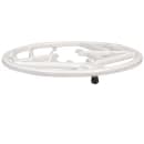 Lodge 8" Round Antler Trivet - Enameled Cast Iron, Biscotti (EC8AT08) thumbnail 3