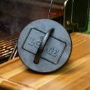 Lodge 6 1/4" Round Cast Iron Burger Press (L6BP) thumbnail 4