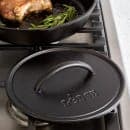 Lodge 8" Round Cast Iron Grill Press (L8RFIP) thumbnail 3