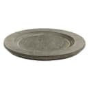 Lodge 9 1/2" Round Wood Underliner, Walnut Stain (U5RP) thumbnail 2